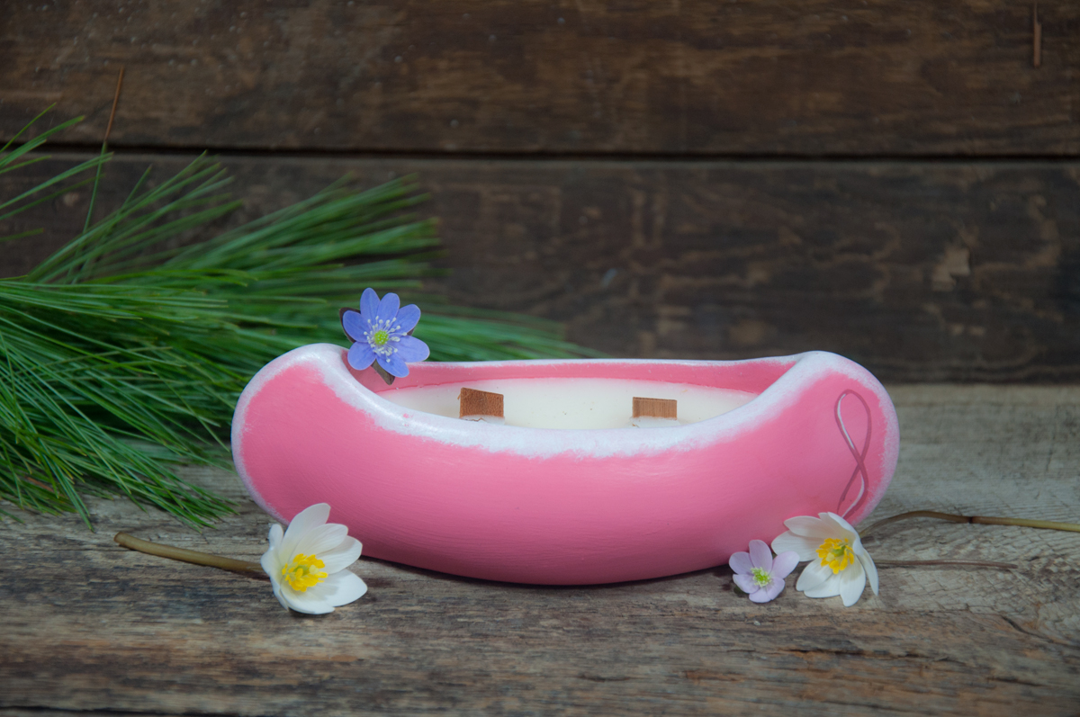 breast cancer awareness canoe pink